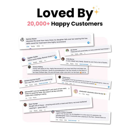 BebeHuggy Head Protector